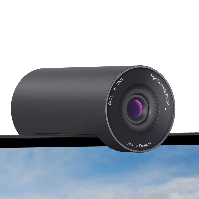 DELL Pro 2K tīmekļa kamera – WB5023, 2560 x 1440 pikseļi, Full HD, 60 kadri/s, 1280x720@24kadri/s, 1280x720@30kadri/s, 1280x720@60kadri/s, 1920x1080@24kadri/s, 1920x1080@30kadri/s, 1920x1080@60kadri/s,..., 4x, Auto