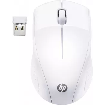 HP Wireless pele 220 (Snow balta), Optical, RF Wireless, balta