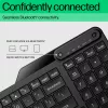 HP 460 Multi-Device Bluetooth tastatūra, pilna izmēra (100%), bezvadu, Bluetooth, mehāniska, melna