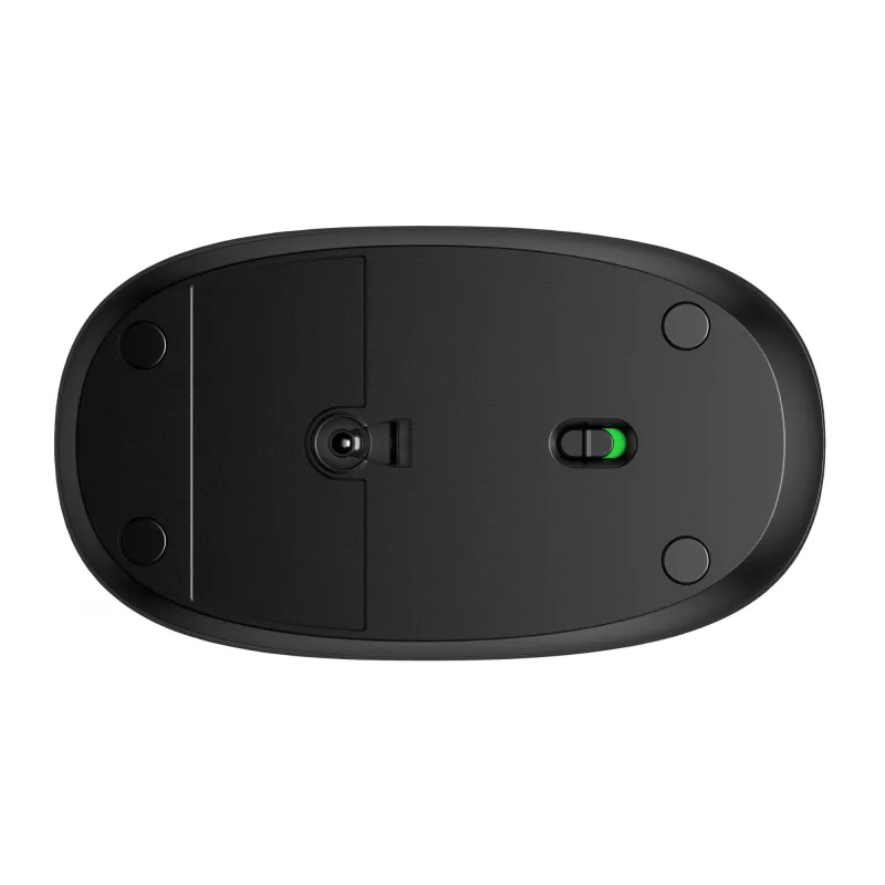 HP 245 Bluetooth pele, piemērota abām rokām, optiska, Bluetooth, 1600 DPI, melna