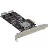 StarTech.com 8 Portu SATA PCIe karte - PCI Express 6Gbps SATA paplašināšanas adaptera karte ar 4 resurskontrolleriem - SATA PCIe kontrollera karte - PCI-e x4 Gen 2 uz SATA III - SATA HDD/SSD