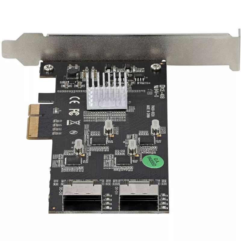 StarTech.com 8 Portu SATA PCIe karte - PCI Express 6Gbps SATA paplašināšanas adaptera karte ar 4 resurskontrolleriem - SATA PCIe kontrollera karte - PCI-e x4 Gen 2 uz SATA III - SATA HDD/SSD