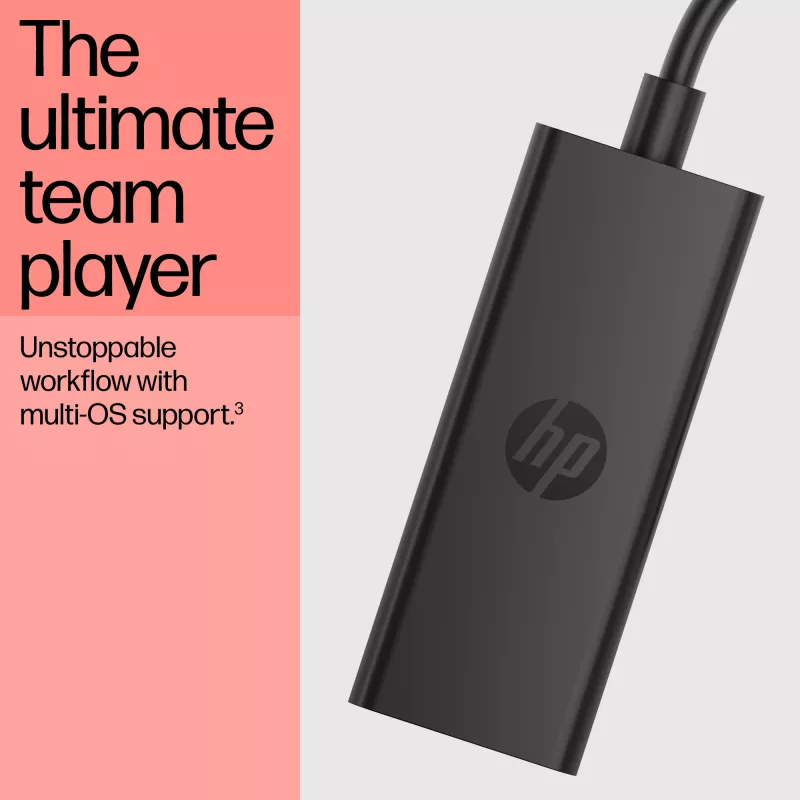 HP USB-C–DisplayPort adapteris G2, 0,12 m, DisplayPort, USB Type-C, sieviešu, vīriešu, 7680 x 4320 pikseļi