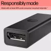 HP USB-C–DisplayPort adapteris G2, 0,12 m, DisplayPort, USB Type-C, sieviešu, vīriešu, 7680 x 4320 pikseļi