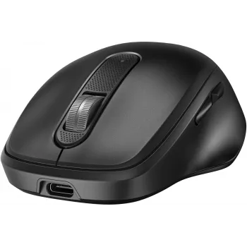HP 510 Ultra-Fast Rechargeable Wireless pele, Ambidextrous, RF Wireless, 4000 DPI, Melns