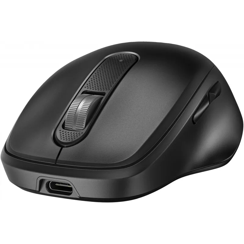 HP 510 Ultra-Fast Rechargeable Wireless pele, Ambidextrous, RF Wireless, 4000 DPI, Melns