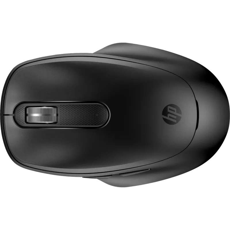 HP 510 Ultra-Fast Rechargeable Wireless pele, Ambidextrous, RF Wireless, 4000 DPI, Melns