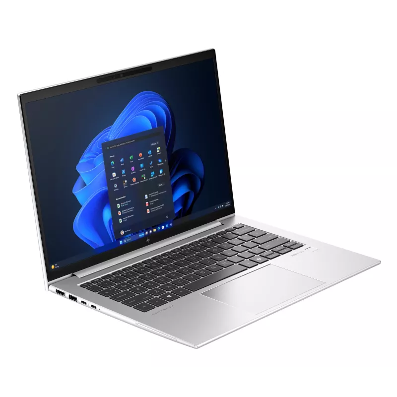 HP EliteBook 840 G11 Intel Core Ultra 7 165U klēpjdators 35,6 cm (14 collu) WUXGA 16 GB DDR5-SDRAM 512 GB SSD Wi-Fi 6E (802.11ax) Windows 11 Pro AI PC sudraba krāsā