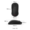 ZOWIE U2-DW pele Spēlēm Labroču RF Bezvadu 3200 DPI