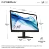 HP Series 3 Pro 21.45 collu FHD monitors - 322pv, 54,5 cm (21,4 colli), 1920 x 1080 pikseļi, Full HD, LCD, 5 ms, Melns