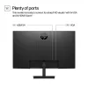 HP Series 3 Pro 23,8 collu FHD monitors - 324pv, 60,5 cm (23,8 colli), 1920 x 1080 pikseļi, Full HD, LCD, 5 ms, Melns