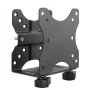 StarTech.com Thin Client Mount - VESA stiprinājuma kronšteins, monitora statīvā montējams CPU turētājs, mazo galddatoru, 5 kg, 75 x 75, 100 x 100 mm, melns, plastmasa, tērauds