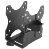 StarTech.com Thin Client Mount - VESA stiprinājuma kronšteins, monitora statīvā montējams CPU turētājs, mazo galddatoru, 5 kg, 75 x 75, 100 x 100 mm, melns, plastmasa, tērauds
