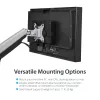 StarTech.com Thin Client Mount - VESA stiprinājuma kronšteins, monitora statīvā montējams CPU turētājs, mazo galddatoru, 5 kg, 75 x 75, 100 x 100 mm, melns, plastmasa, tērauds