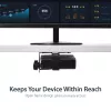 StarTech.com Thin Client Mount - VESA stiprinājuma kronšteins, monitora statīvā montējams CPU turētājs, mazo galddatoru, 5 kg, 75 x 75, 100 x 100 mm, melns, plastmasa, tērauds