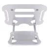 StarTech.com portatīvā datora statīvs galdam, ergonomisks portatīvā datora statīvs ar regulējamu augstumu, alumīnija, pārnēsājams, iztur līdz 10 kg, salokāms portatīvā datora turētājs galdam – slīps piezīmjdatora pacēlājs/pacēlājs