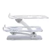 StarTech.com portatīvā datora statīvs galdam, ergonomisks portatīvā datora statīvs ar regulējamu augstumu, alumīnija, pārnēsājams, iztur līdz 10 kg, salokāms portatīvā datora turētājs galdam – slīps piezīmjdatora pacēlājs/pacēlājs