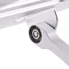 StarTech.com portatīvā datora statīvs galdam, ergonomisks portatīvā datora statīvs ar regulējamu augstumu, alumīnija, pārnēsājams, iztur līdz 10 kg, salokāms portatīvā datora turētājs galdam – slīps piezīmjdatora pacēlājs/pacēlājs