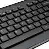 Targus AKM610NO klaviatūra ar peli, universāla, RF bezvadu, QWERTY, ziemeļvalstu, melna