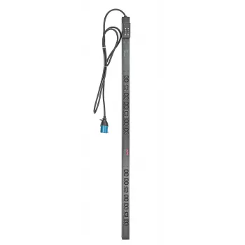 APC RACK PDU. PAMATA. NULLES U. 32A. 230V. (20)C13 & (4)C19 strāvas sadales bloks (PDU) 24 maiņstrāvas kontaktligzdas(-u) 0U Melns
