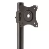 StarTech.com Divu monitoru statīvs - vertikāls, brīvi stāvošs, 10 kg, 33 cm (13 collas), 68.6 cm (27 collas), 100 x 100 mm, Melns