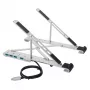 Targus AWU100205GL klēpjdatora statīvs Sudraba 39.6 cm (15.6 collas)