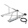 Targus AWU100205GL klēpjdatora statīvs Sudraba 39.6 cm (15.6 collas)