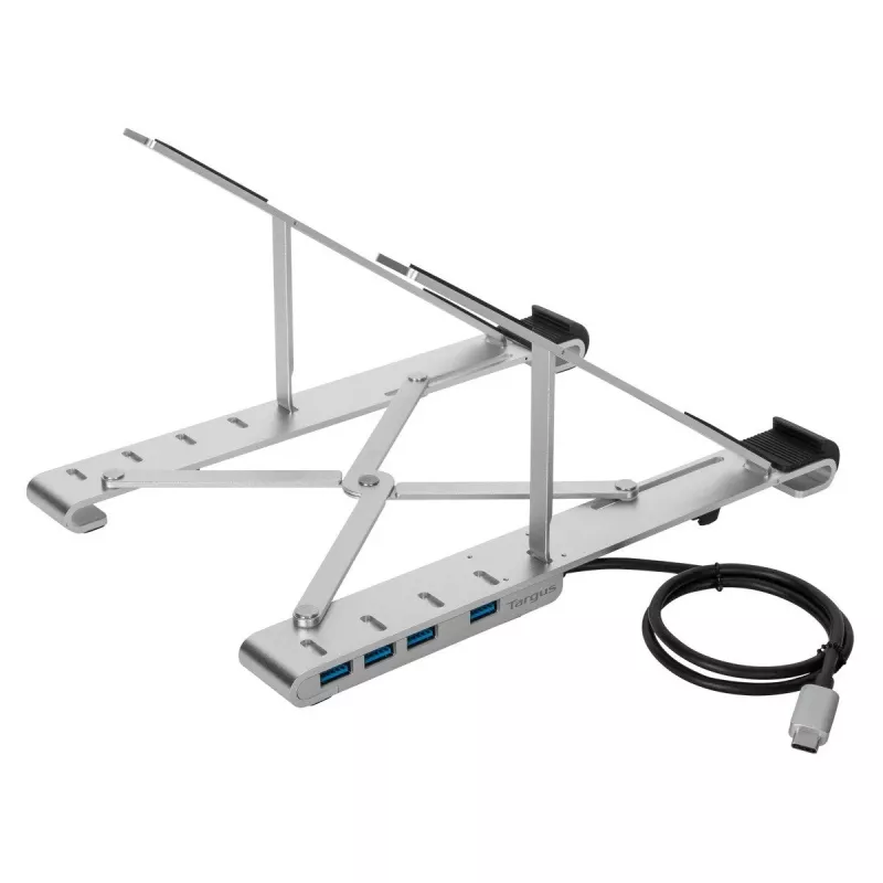 Targus AWU100205GL klēpjdatora statīvs Sudraba 39.6 cm (15.6 collas)