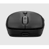 HP 700 uzlādējama bezvadu pele, piemērota abām rokām, RF bezvadu + Bluetooth, 6000 DPI, melna