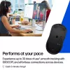 HP 700 uzlādējama bezvadu pele, piemērota abām rokām, RF bezvadu + Bluetooth, 6000 DPI, melna