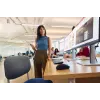 HP 700 uzlādējama bezvadu pele, piemērota abām rokām, RF bezvadu + Bluetooth, 6000 DPI, melna