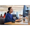 HP 700 uzlādējama bezvadu pele, piemērota abām rokām, RF bezvadu + Bluetooth, 6000 DPI, melna