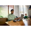 HP 700 uzlādējama bezvadu pele, piemērota abām rokām, RF bezvadu + Bluetooth, 6000 DPI, melna