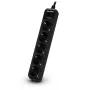 CyberPower B0520SC0-DE pārsprieguma aizsargs melns 5 maiņstrāvas kontaktligzdas 200–250 V 1,8 m