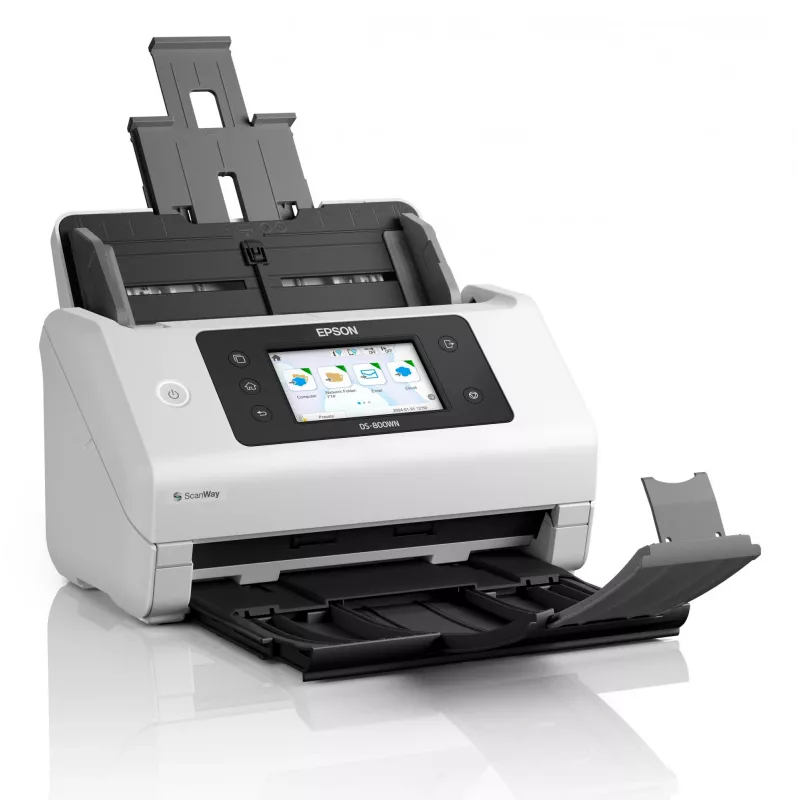 Epson WorkForce DS-800WN lokšņu padeves skeneris 600 x 600 DPI A4 Balta