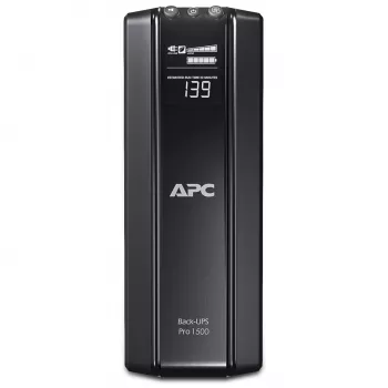 APC Power Saving Back-UPS RS 1500 230V CEE 7/5, Line-interaktīvs, 1.5 kVA, 865 W, 445 J, Tips E / F, Hermētisks svina skābes akumulators (VRLA)