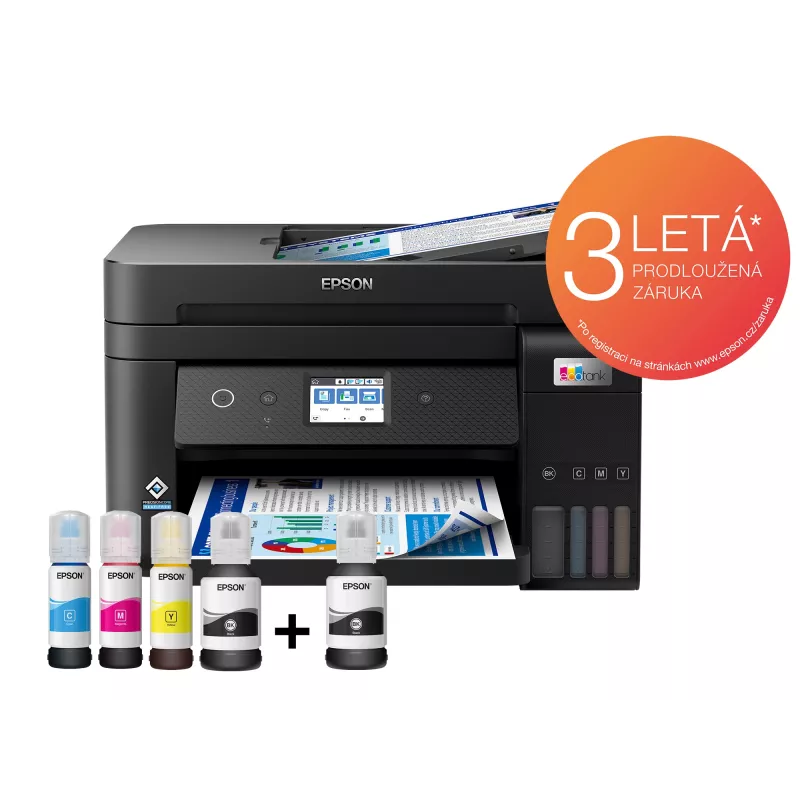 Epson EcoTank L6290 tintes printeris A4 4800 x 1200 DPI 33 lpp./min Wi-Fi