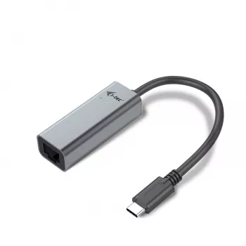 i-tec Metal USB-C Gigabit Ethernet Adapter, vadu, USB Type-C, Ethernet, 1000 Mbit/s, pelēks