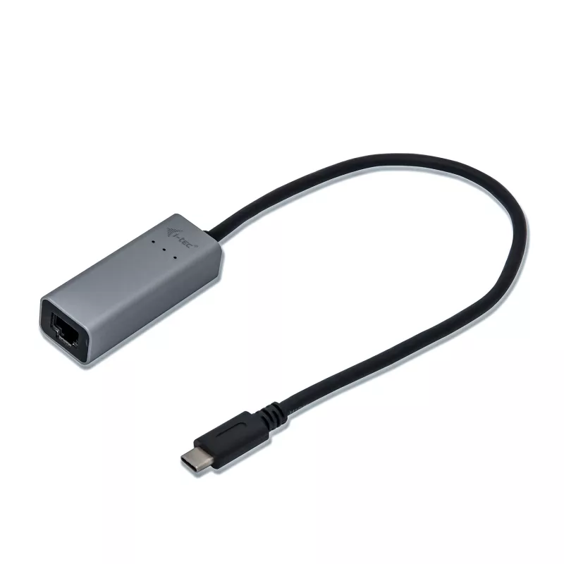 i-tec Metal USB-C Gigabit Ethernet Adapter, vadu, USB Type-C, Ethernet, 1000 Mbit/s, pelēks