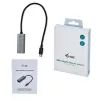 i-tec Metal USB-C Gigabit Ethernet Adapter, vadu, USB Type-C, Ethernet, 1000 Mbit/s, pelēks