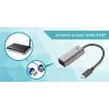 i-tec Metal USB-C Gigabit Ethernet Adapter, vadu, USB Type-C, Ethernet, 1000 Mbit/s, pelēks