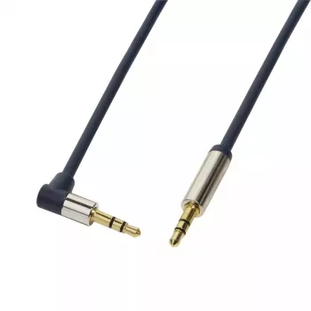 Audio kabelis LogiLink 3.5mm - 3.5mm 1m zils