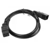 Power kabelis Lanberg CA-C19E-10CC-0018-BK Melns 1.8m
