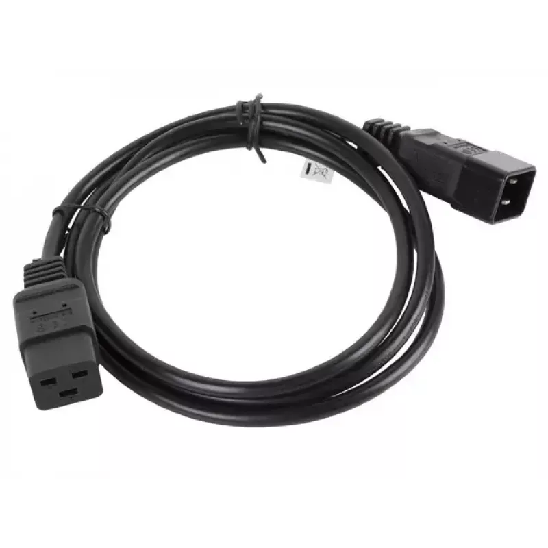 Power kabelis Lanberg CA-C19E-10CC-0018-BK Melns 1.8m