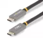 StarTech.com 3ft (1m) USB4 kabelis, USB-IF sertificēts USB-C kabelis, 40 Gbps, USB Type-C datu pārraides kabelis, 100W Power Delivery, 8K 60Hz, saderīgs ar Thunderbolt 4/3/USB 3.2