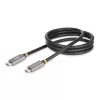 StarTech.com 3ft (1m) USB4 kabelis, USB-IF sertificēts USB-C kabelis, 40 Gbps, USB Type-C datu pārraides kabelis, 100W Power Delivery, 8K 60Hz, saderīgs ar Thunderbolt 4/3/USB 3.2