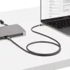 StarTech.com 3ft (1m) USB4 kabelis, USB-IF sertificēts USB-C kabelis, 40 Gbps, USB Type-C datu pārraides kabelis, 100W Power Delivery, 8K 60Hz, saderīgs ar Thunderbolt 4/3/USB 3.2