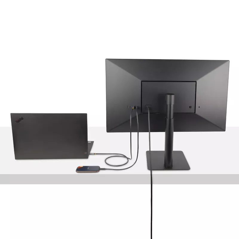 StarTech.com 3ft (1m) USB4 kabelis, USB-IF sertificēts USB-C kabelis, 40 Gbps, USB Type-C datu pārraides kabelis, 100W Power Delivery, 8K 60Hz, saderīgs ar Thunderbolt 4/3/USB 3.2