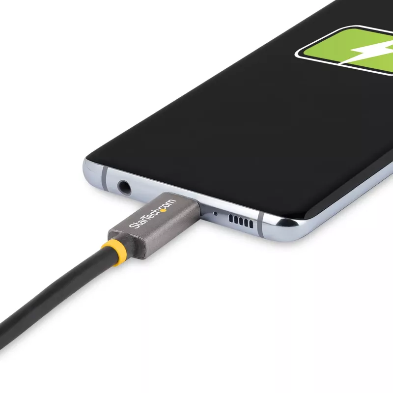 StarTech.com 3ft (1m) USB4 kabelis, USB-IF sertificēts USB-C kabelis, 40 Gbps, USB Type-C datu pārraides kabelis, 100W Power Delivery, 8K 60Hz, saderīgs ar Thunderbolt 4/3/USB 3.2