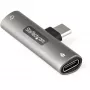 StarTech.com USB C Audio un uzlādes adapteris - USB-C audio adapteris ar 3,5 mm TRRS austiņu/austiņu ar mikrofonu ligzdu un 60 W USB Type-C Power Delivery caurlaides lādētājs - USB-C tālruņiem/planšetdatoriem/klēpjdatoriem